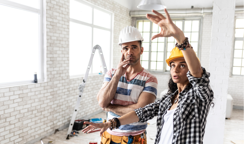 Profesionales construcción